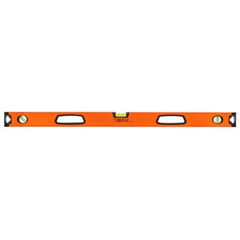 Poziomnica aluminiowa z uchwytem, 3 libelle, magnes, frezowana dolna powierzchnia, 100 cm