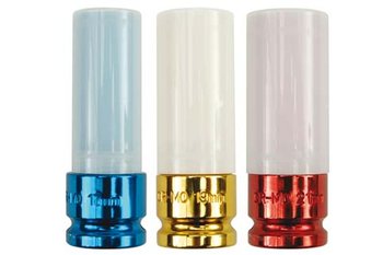 KOMPLET NASADEK UDAROWYCH 1/2  DO FELG ALUMINIOWYCH