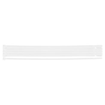 Opaski zaciskowe EXTREME 4.8 × 300 mm, białe, 20 szt.