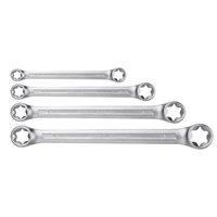 Klucze oczkowe Torx T6-T24, zestaw 4 szt.