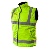 Bezrękawnik roboczy, dwustronny, jedna strona odblaskowa, żółta, rozmiar XXXL/60