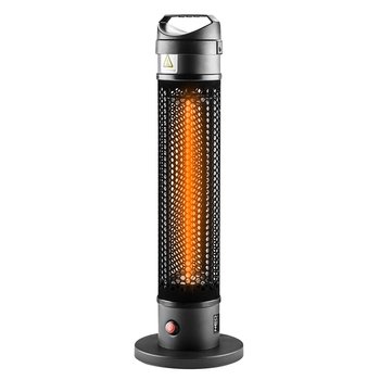 Promiennik stojący 1000W, IP44, element grzejny carbon fiber lamp