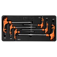 Klucze Hex 6 szt. wkładka