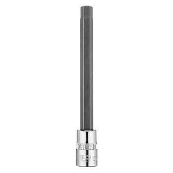 Końcówka sześciokątna H6 na nasadce 1/4", długa, 87 mm