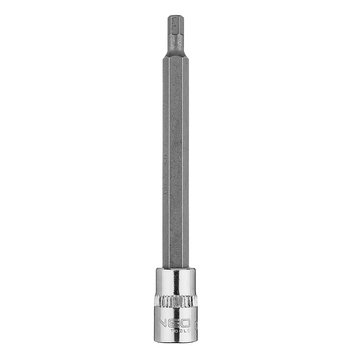 Końcówka sześciokątna H4 na nasadce 1/4", długa, 87 mm
