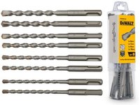 ZESTAW WIERTEŁ SDS+ 8-ELEMENTOWY: 2* 6,7,8,10*160MM