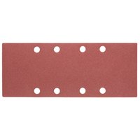 Papier ścierny 93 x 230 mm, K80, 5 szt., z otworami