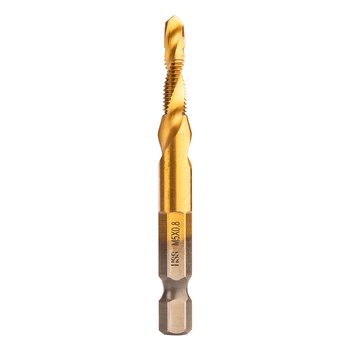 Wiertło gwintujące HSS TiN, M5x0,8 mm, Hex