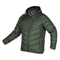 Kurtka Mix&Match, pikowana, puchowa, lekka, oliwkowo-czarna, rozmiar S