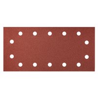 Papier ścierny na rzep 115 x 230 mm, K180, 5 szt., z otworami