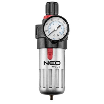 Filtr odwadniacz 1/2",z reduktorem ciśnienia, metalowa obudowa