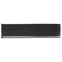 Opaski zaciskowe EXTREME 3.6 × 300 mm, czarne, 100 szt.
