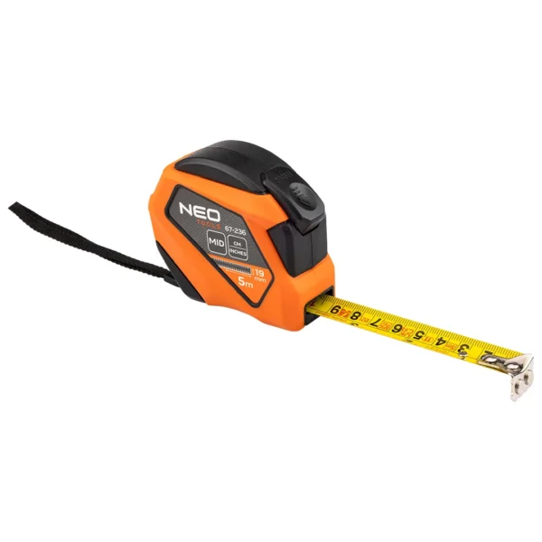 NEO TOOLS miara zwijana stalowa 5 m × 19 mm calowa NEO TOOLS miara zwijana stalowa 5 m × 19 mm calowa