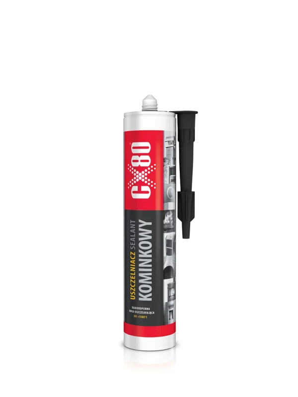 CX-80 Uszczelniacz Kominkowy 300 ml CX-80 Uszczelniacz Kominkowy 300 ml