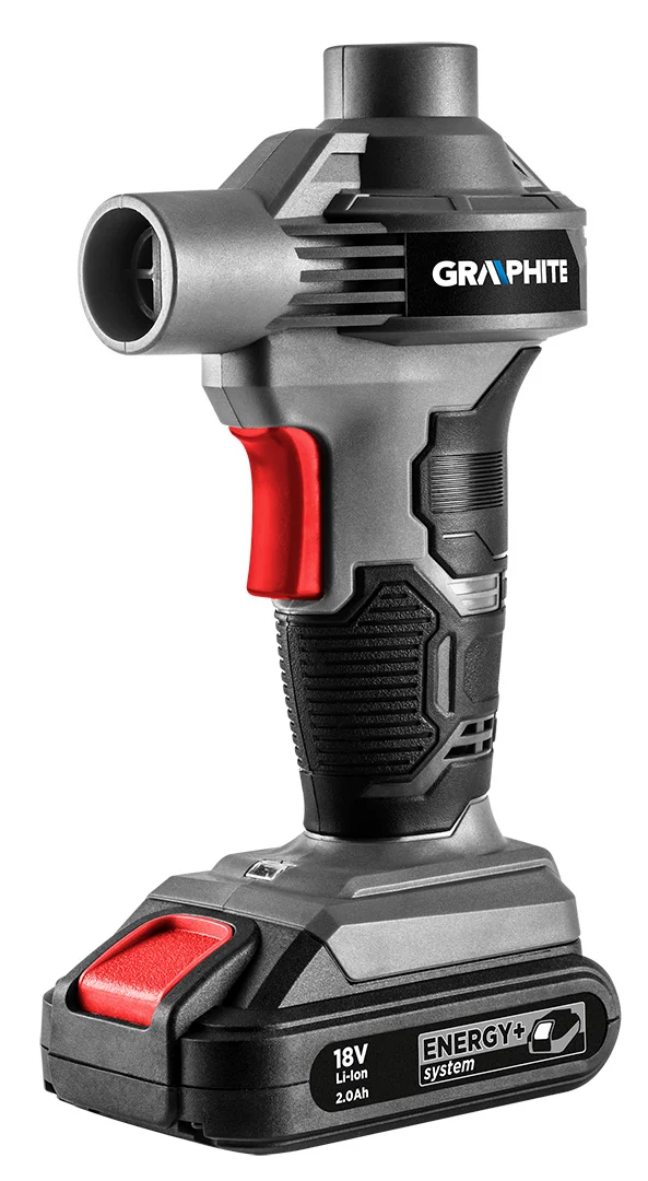 GRAPHITE pompka akumulatorowa Energy+ 18 V bez akumulatora GRAPHITE pompka akumulatorowa Energy+ 18 V bez akumulatora