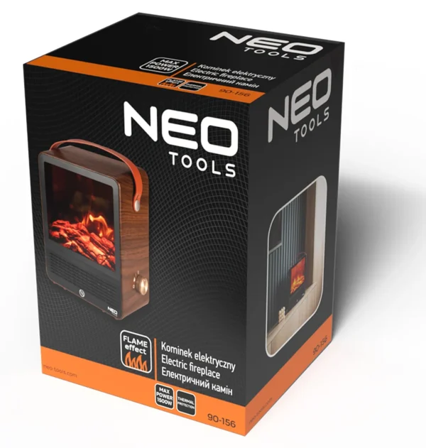 NEO TOOLS kominek elektryczny 1500 W NEO TOOLS kominek elektryczny 1500 W