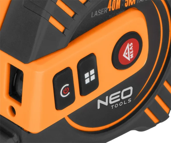 NEO TOOLS dalmierz laserowy z miarką zwijaną NEO TOOLS dalmierz laserowy z miarką zwijaną