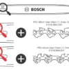 Bosch GKE 18V-40 Professional pilarka łańcuchowa 40 cm 18 V BITURBO (solo)