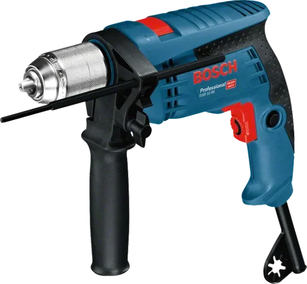 Bosch GSB 13 RE Professional wiertarka udarowa 600 W z uchwytem szybkozaciskowym 13 mm