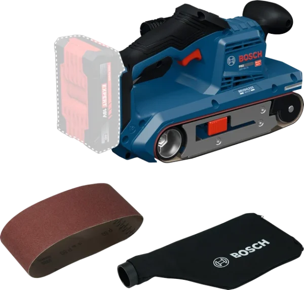 Bosch GBS 18V-75 Professional szlifierka taśmowa 75 mm 18 V (solo) Bosch GBS 18V-75 Professional szlifierka taśmowa 75 mm 18 V (solo)