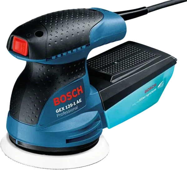 Bosch GEX 125-1 AE Professional szlifierka mimośrodowa 125 mm 250 W Bosch GEX 125-1 AE Professional szlifierka mimośrodowa 125 mm 250 W
