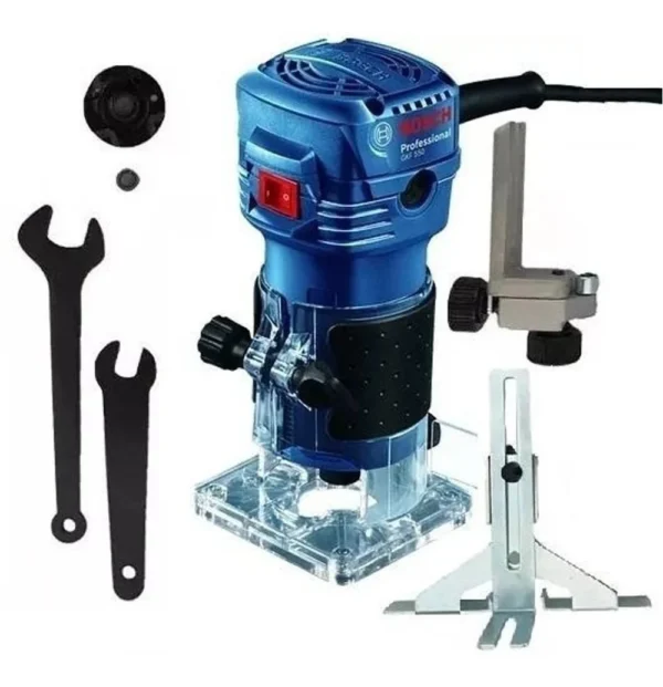 Bosch 06016A0020 frezarka do krawędzi GKF 550 550 W