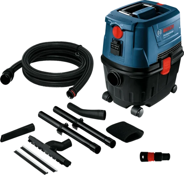 Bosch GAS 15 PS Professional odkurzacz do pracy na sucho i mokro 1100 W 15 l