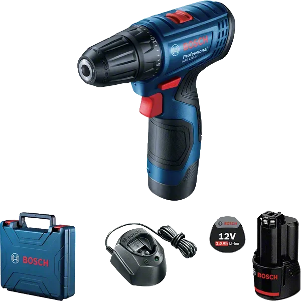 Bosch GSR 120-LI Professional wiertarko-wkrętarka 12 V 30 Nm 2×2,0 Ah Bosch GSR 120-LI Professional wiertarko-wkrętarka 12 V 30 Nm 2×2,0 Ah