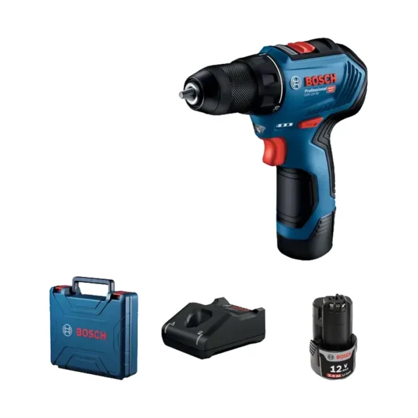 Bosch 06019G9000 wiertarko-wkrętarka wkrętarka 12 V GSR 12 V-30 2×2,0 Ah 30 / 17 Nm BL walizka Bosch 06019G9000 wiertarko-wkrętarka wkrętarka 12 V GSR 12 V-30 2×2,0 Ah 30 / 17 Nm BL walizka