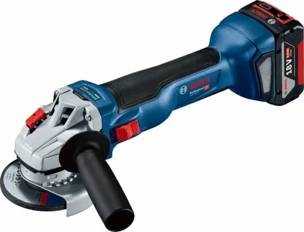 Bosch 06019J4004 szlifierka kątowa 18 V 125 mm GWS 18 V-10 2×5,0 Ah lb