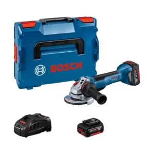 Bosch 06019J4101 szlifierka kątowa akumulatorowa 125 mm GWS 18 V-10P 2×5,0 Ah Bosch 06019J4101 szlifierka kątowa akumulatorowa 125 mm GWS 18 V-10P 2×5,0 Ah