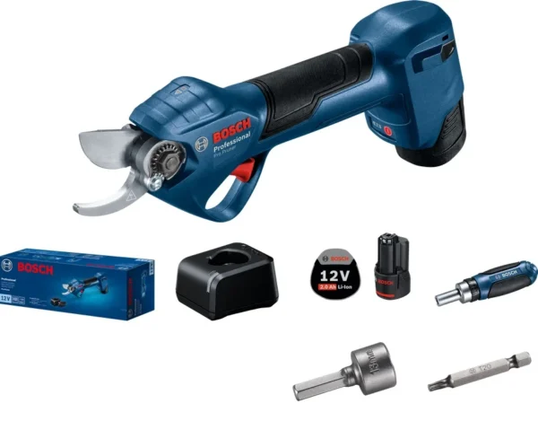 Bosch 06019K1021 sekator akumulatorowy 12 V 2×3,0 Ah