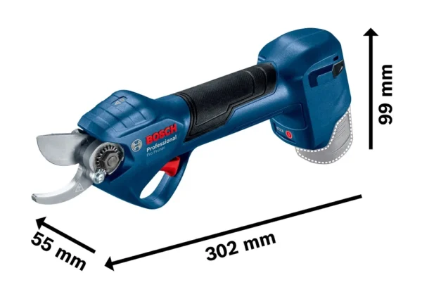 Bosch 06019K1021 sekator akumulatorowy 12 V 2×3,0 Ah