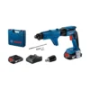 Bosch GTB 185-LI Professional wkrętarka do płyt g-k 18 V 2×2,0 Ah + magazynek GMA 55