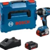 Bosch 06019L9003 klucz udarowy akumulatorowy 1/2' GDS 18 V-750 C 2×5,0 Ah l-box