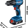 Bosch zestaw 18 V: zakrętarka/klucz udarowy GDX 18V-285 + wiertarko-wkrętarka GSB 185-LI, 2×2,0 Ah Bosch zestaw 18 V: zakrętarka/klucz udarowy GDX 18V-285 + wiertarko-wkrętarka GSB 185-LI, 2×2,0 Ah