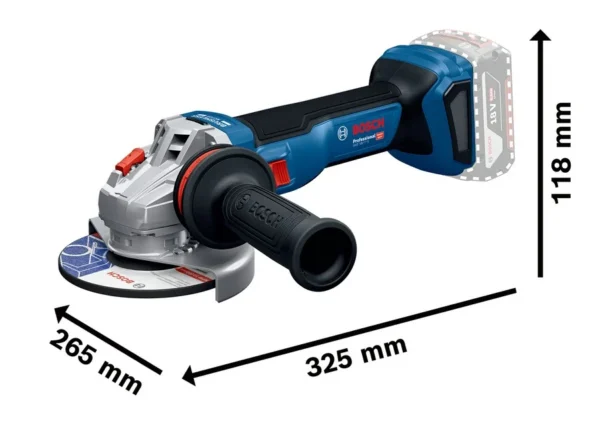 Bosch GWS 18V-11 S Professional szlifierka kątowa 125 mm 18 V L-BOXX (solo)