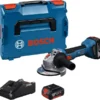 Bosch GWS 18V-8 Professional szlifierka kątowa 125 mm 18 V 2×5,0 Ah L-BOXX