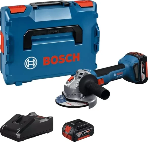 Bosch GWS 18V-8 Professional szlifierka kątowa 125 mm 18 V 2×5,0 Ah L-BOXX