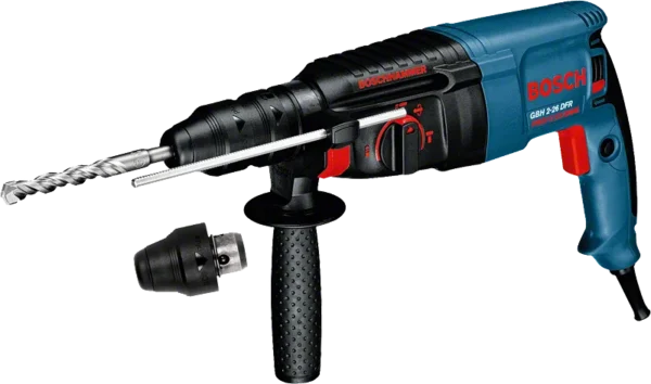 Bosch GBH 2-26 DFR Professional młotowiertarka SDS-plus 800 W 2,7 J z wymiennym uchwytem