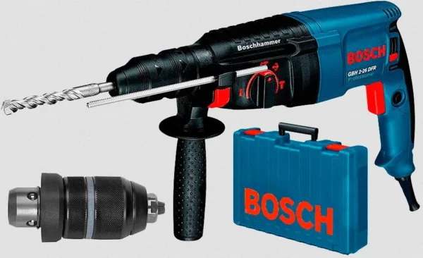 Bosch 0611254768 młotowiertarka 800 W GBH 2-26 DFR 2,7 J +uchwyt 13 mm