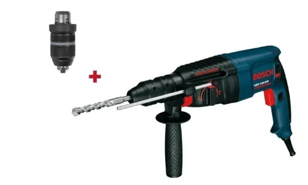 Bosch 0611254768 młotowiertarka 800 W GBH 2-26 DFR 2,7 J +uchwyt 13 mm