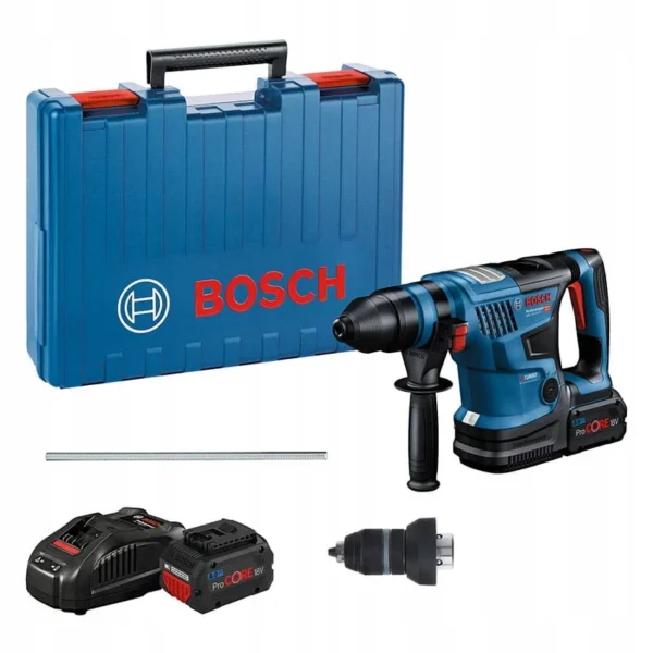 Bosch 0611914002 młotowiertarka młot udarowy obrotowy SDS+ GBH 18 V-34CF 2×8,0 Ah Bosch 0611914002 młotowiertarka młot udarowy obrotowy SDS+ GBH 18 V-34CF 2×8,0 Ah