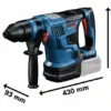 Bosch 0611914002 młotowiertarka młot udarowy obrotowy SDS+ GBH 18 V-34CF 2×8,0 Ah Bosch 0611914002 młotowiertarka młot udarowy obrotowy SDS+ GBH 18 V-34CF 2×8,0 Ah