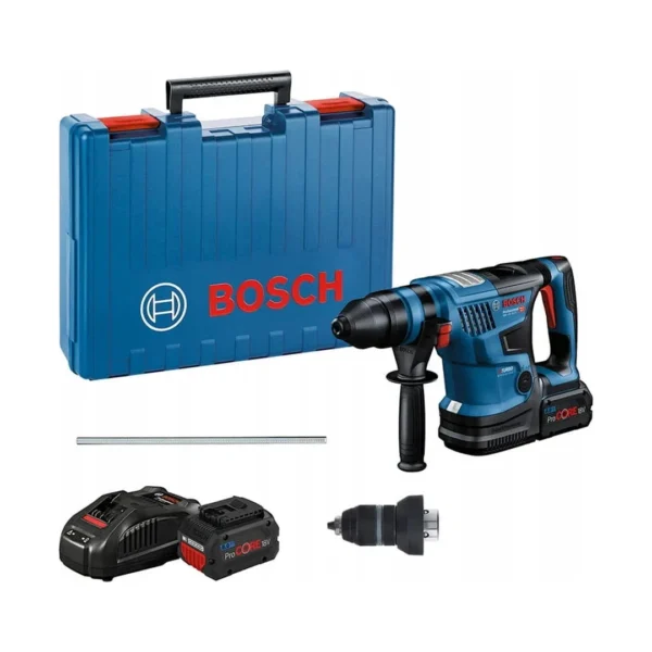 Bosch 0611914002 młotowiertarka młot udarowy obrotowy SDS+ GBH 18 V-34CF 2×8,0 Ah Bosch 0611914002 młotowiertarka młot udarowy obrotowy SDS+ GBH 18 V-34CF 2×8,0 Ah