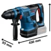 Bosch GBH 18V-34 CF Professional młot SDS-plus BITURBO 5,8 J (solo)