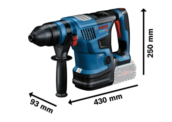 Bosch GBH 18V-34 CF Professional młot SDS-plus BITURBO 5,8 J (solo)
