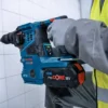 Bosch 0611921002 młotowiertarka młot udarowy obrotowy akumulatorowy SDS+ GBH 18 V-28 CF 2×8 Ah