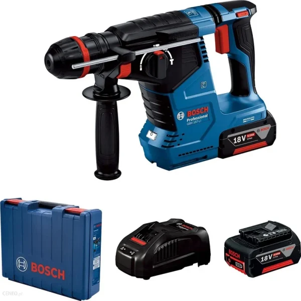 Bosch GBH 187-LI Professional młotowiertarka SDS-plus 18 V 2,4 J 2×5,0 Ah