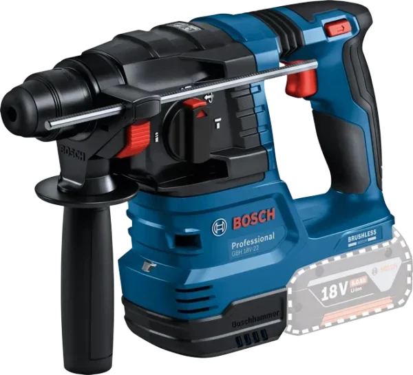 Bosch 0615A500AH zestaw combo 18 V (GSB+GWS+GBH+3×5,0 Ah+gal)